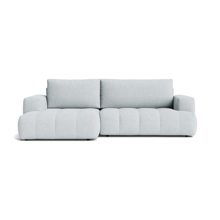 Dune chaiselong sovesofa, venstrevendt - Aragon Krystal blå - 294x162x89 - Sofa, sovesofa, chaiselong