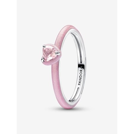 Pandora - Rosa Chakra Hjärta Ring - Sterling silver