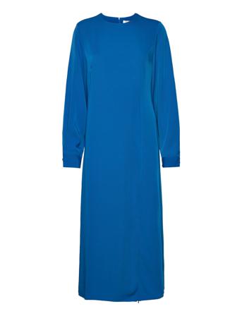 Sloangz Ls Dress Dresses Cocktail Dresses Blå Gestuz