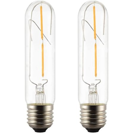 2x E27 LED-filamenttilamppu 2W Retro Edison Filamenttilamppu Lämmin Valkoinen Energiansäästöinen Edison-valo