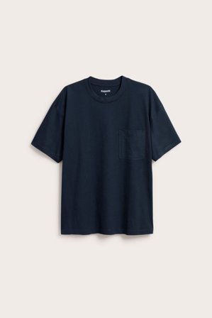 Kappahl | T-shirt loose fit Tummansininen L | Tummansininen