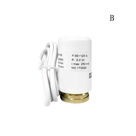 24 Volt Termisk aktuator til præcis varmestyring Gulvvarme NY js [DB]