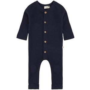 1+ in the family Ribbed Jumpsuit Navy 12 Months - All in ones - 12 months - Navy