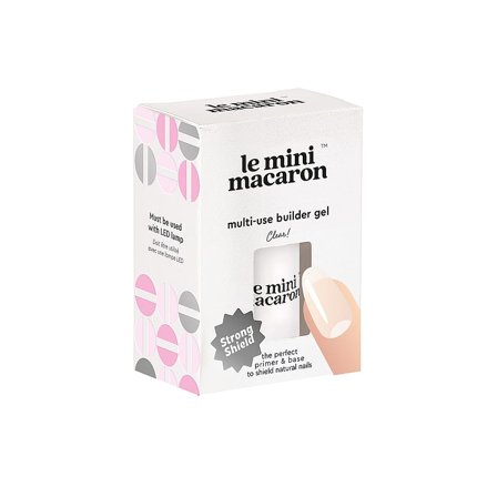 Le mini macaron Multi-use Builder Gel Clear, Makeup, Gelénegle, Gel Neglelak