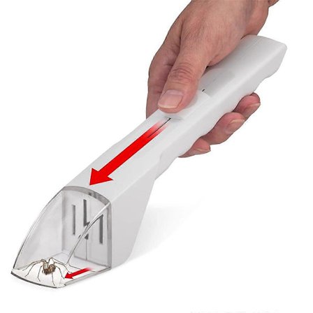 Insektfanger Håndholdt Insektfanger Edderkoppefanger Bi-insektklips Artefakt Insektfangerværktøj (BR)