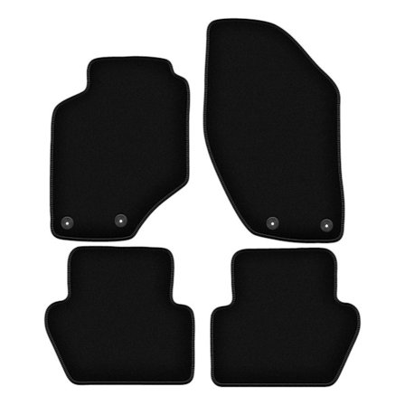 BASIC svarte velourmatter for: Volvo 850 stasjonsvogn, sedan (1991-1996)_MGF