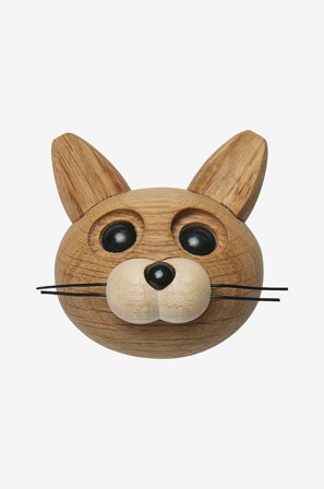Spring Copenhagen - Magnet Lucky Katt 5 cm - Natur - Prydnadssaker - Från Homeroom