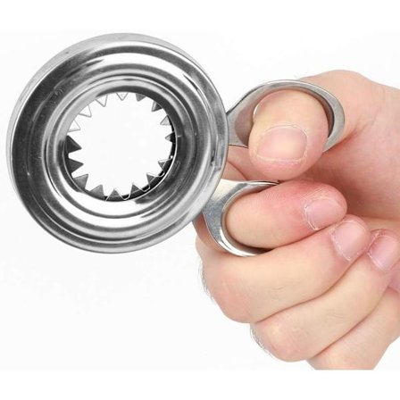 Rustfrit Stål Æg Cutter Kogt Æg Åbner Æg Clipper Æg