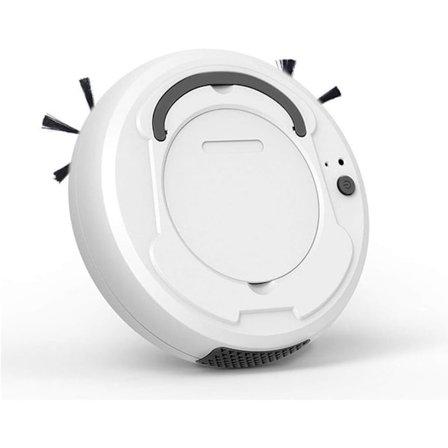 Robotdammsugare med stark sugkraft, 1800PA intelligent anti-drop-sensor