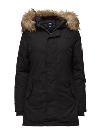 Miss Lee Jacket Outerwear Parka Coats Svart Svea