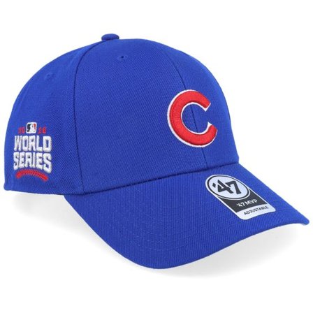 47 Brand - MLB Blå adjustable Keps - Chicago Cubs World Series Sure Shot Mvp Royal Adjustable @ Hatstore
