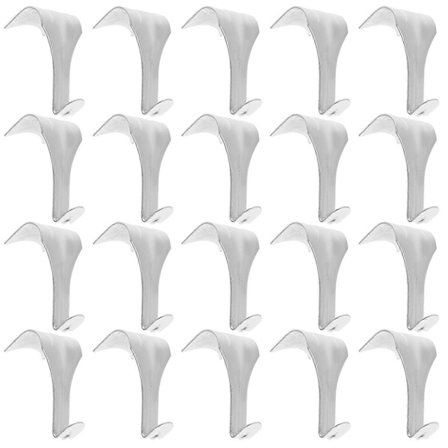 20 stk Kraftige Bildekroker Henger Sink Legering Bildeskinne Hengekroker-FQ-