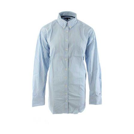 Tommy Hilfiger overhemd maat , Blauw , Dames , Maat: S