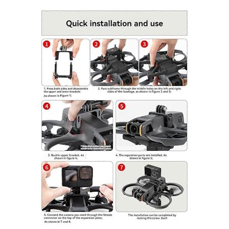 STARTRC Top Extension Beslag til DJI Avata 2