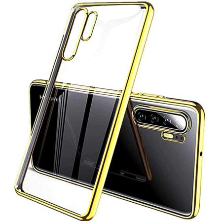 Kraftfullt Skyddande Silikonskal - Huawei P30 Pro Guld