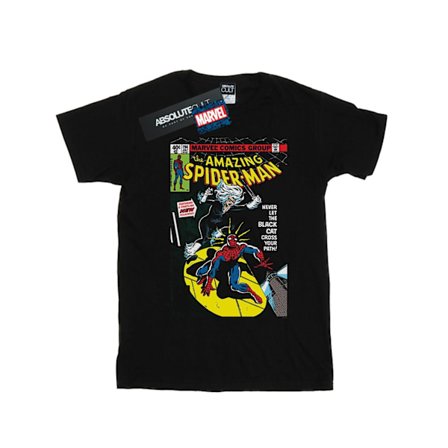 Marvel Herr Spider-Man Black Cat Cover T-shirt XXL Svart