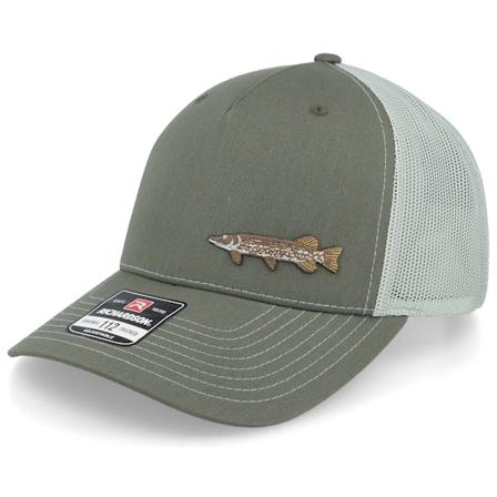 Skillfish - Tiny Pike 112 Split Beetle/Quarry Trucker Trucker Green Cap - @ Hatstore