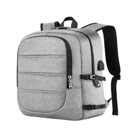 Herre Rygsæk med Stor Kapacitet, Grå