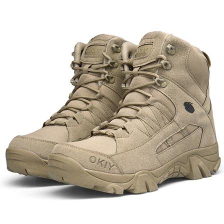 Herr Mesh Rund Toe Snörning Ankel Boot Comfort High Top Booties