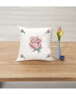 Broderipakke Pute Rose - Duftin