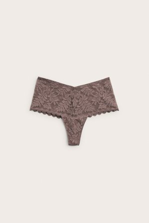 Kappahl | Pitsistringit | Tummanpinkki