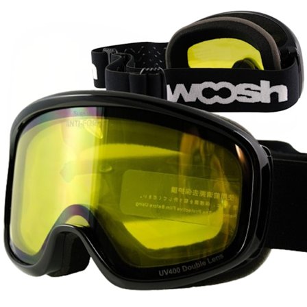 WOOSH Lasten Optiset Anti-Fog Ski & Snowboard Lasit UV-400 Suojauksella Revo Shift -järjestelmällä