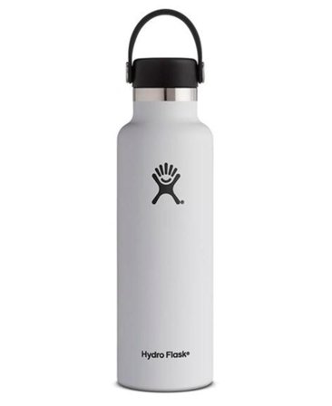 Hydro Flask 620ml Standard Mouth Hvit