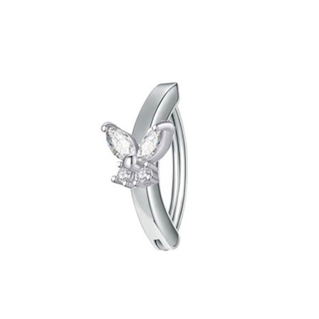 3st Belly Bars Navel Bar SILVER STYLE-3 STYLE-3