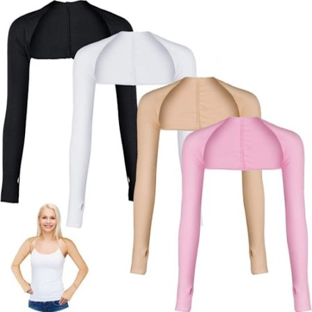 4 stycken utomhuscykel sjalar, kylande ärmar, solskydd