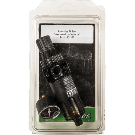 ESSVE 901165 Regulator med manometer og vannutskiller, 1/4", Sveising