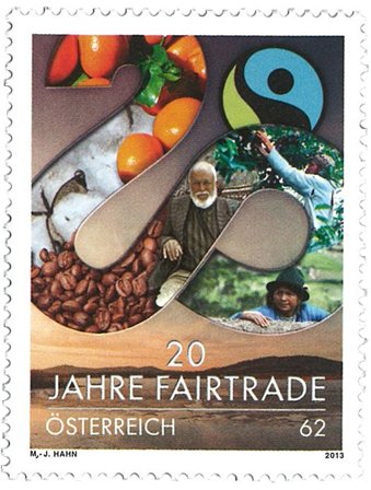 Østrig 2013 - Fairtrade - Postfrisk frimærke
