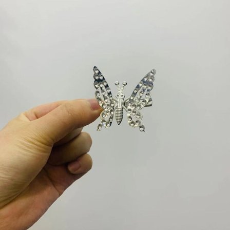 Hårklämma Sida Hårnål SILVER B B