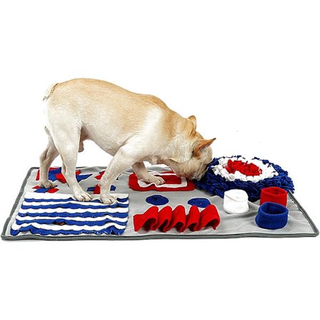 Treningsmatte for kjæledyr, fôringsmatte for hunder, snusematte, treningsfôring