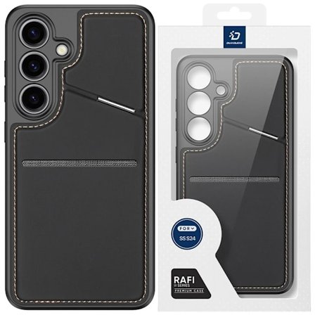 Dux Ducis Rafi ll Mag-deksel til Samsung Galaxy S24 - Svart
