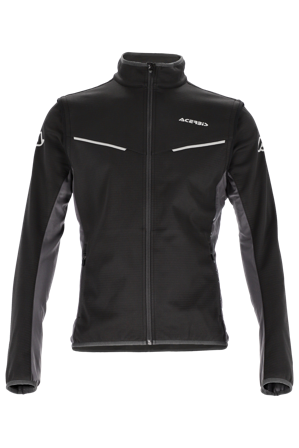 Acerbis Track Softshell Jacka Svart/Grå M