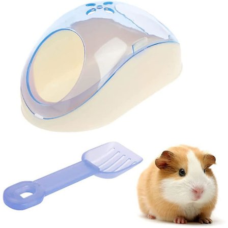 Hamster, marsvin, iller, chinchilla plast hamster badkar med skopa