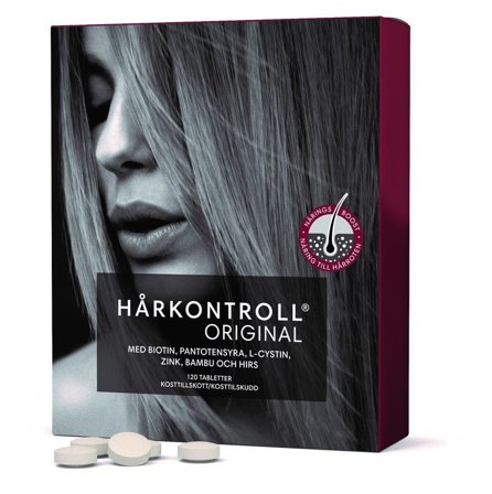 Hårkontroll Original tabletter 120 stk