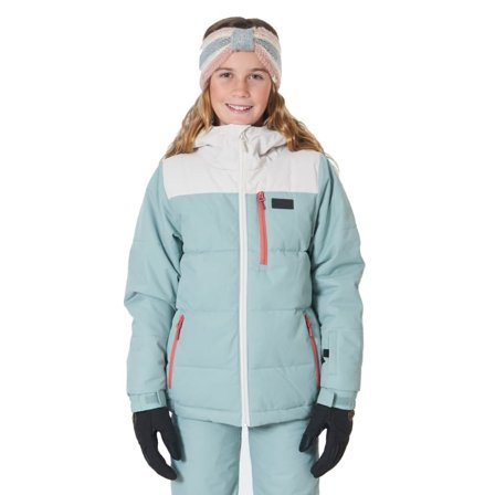 Rip Curl Kids Igloo Snow Jacket Children lined ski jackets Blue 8
