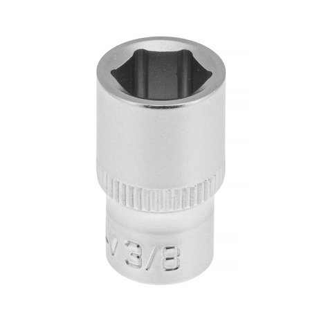 PELA 562156 Hylsa drivstorlek 1/4", 6-kant, kort 3/8", Handverktyg