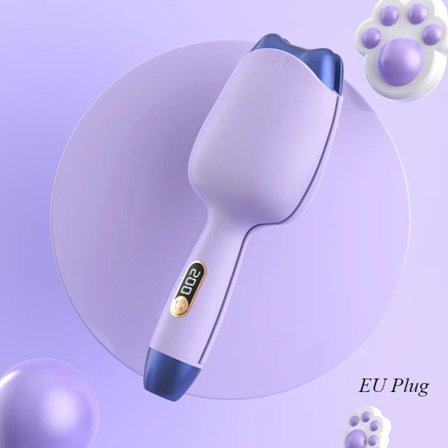 Æggerulle Hår Bølgejern Hårkrøller LILLA EU STIK EU STIK