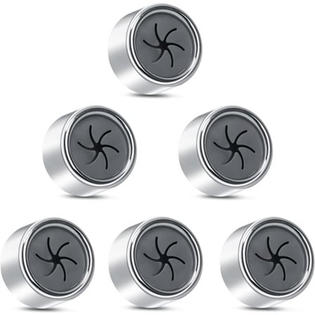 6 stk. selvklæbende viskestykkeholdere, runde badeværelsesviskestykkekroge til at klæbe på væggen, tryk i sugekop-køkkenholdere, ingen boring 