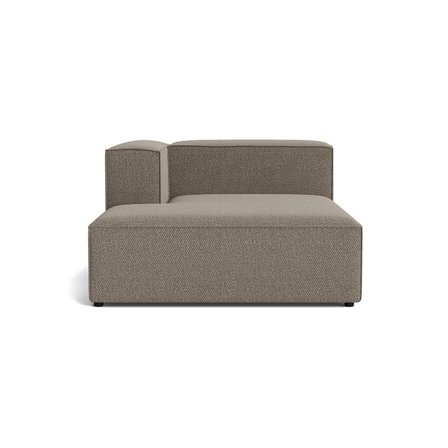 Lissabon XL Chaiselong, Venstrevendt - Nordic Grå - 130x170x72cm - Slidstærk Kvalitets Sofa med Krydsfiner Ramme & Blødt Stof - Modulsofa