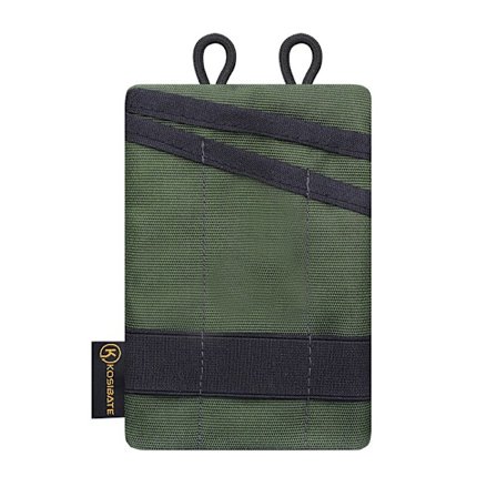 Tactical EDC Pouch Mini Plånbokskort Nyckelbälte Midjepaket Portabl Svart