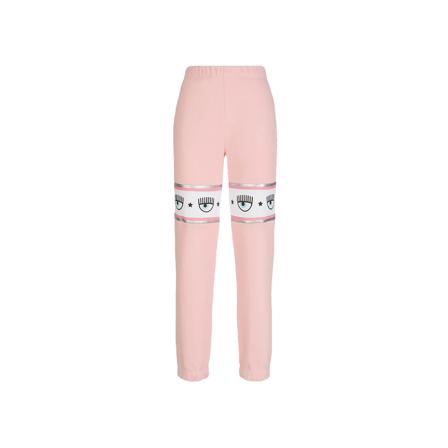 Chiara Ferragni Collection, 73Cbat 03-Cft 07 Sweatpants Różowy, Kobieta, Rozmiar: S