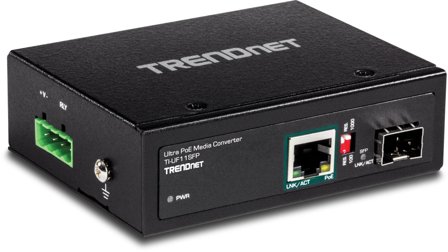 TRENDnet TI-UF11SFP - fibermedieomformer - 10Mb LAN, 100Mb LAN, 1GbE - TAA-samsvar