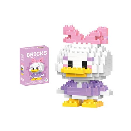 Pedagogisk Byggmodell för Barn, Mikropartiklar, Present Flicka Pojke Puff Figurer Pussel B4G7 duck2 1set duck2 1set