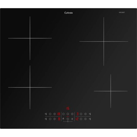 Cylinda - Platetopp IHI5260T Svart