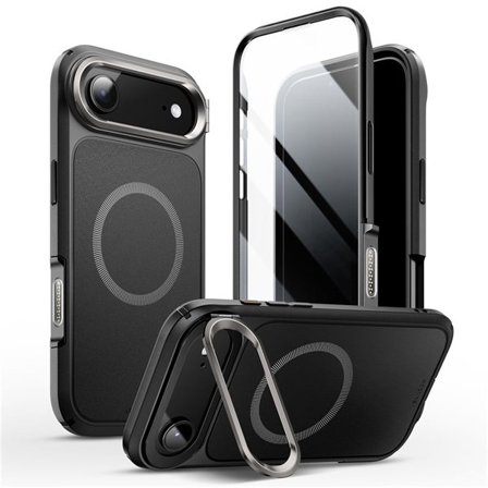 Supcase IBLSN Ares Flip Mag MagSafe-fodral för iPhone 17 Air - Svart