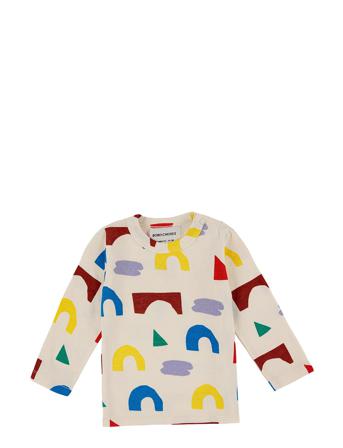 Playfull All Over Big Long Sleeve T-Shirt T-shirts Long-sleeved T-shirts Monivärinen/Kuvioitu Bobo Choses