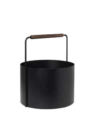 Blomus Ashi Vedkorg Förvaring Brun